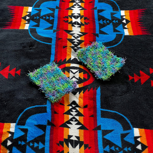 Red Heart Scrubby