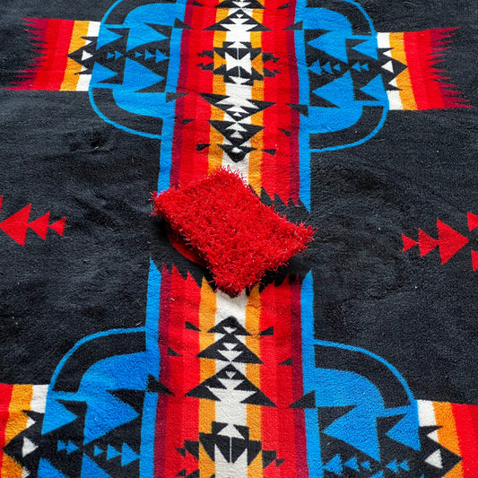 Red heart Scrubby